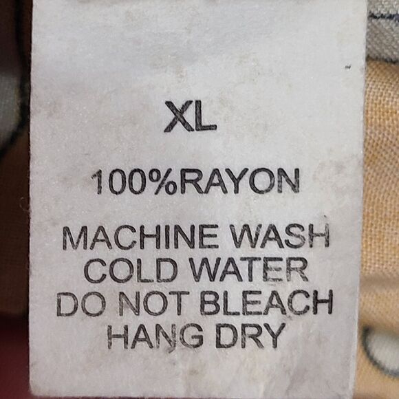 Breeze Ever Floral 100% Rayon Pants Women Size XL - Picture 5 of 7